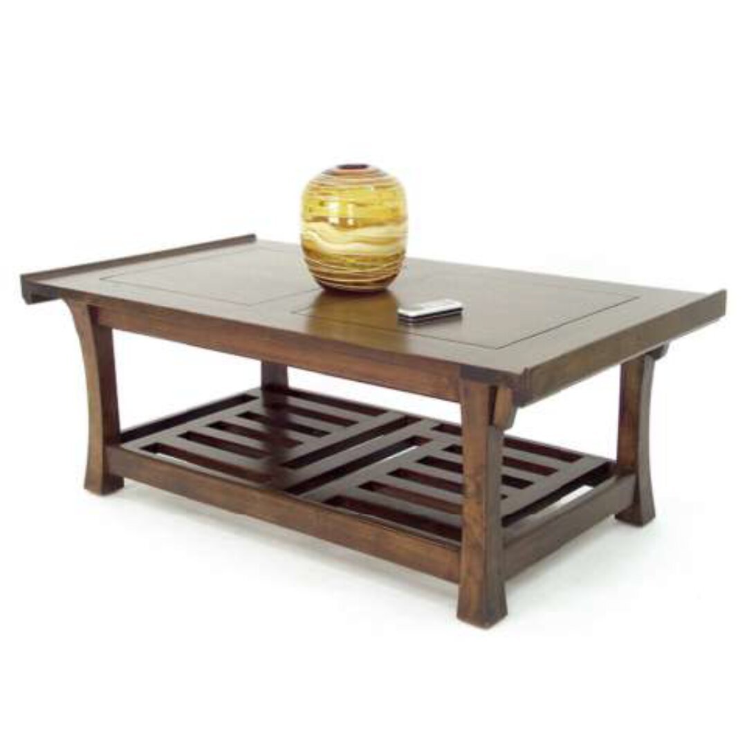 MD8290 Solid Wood Coffee Table, Contemporary Design (Low Table)