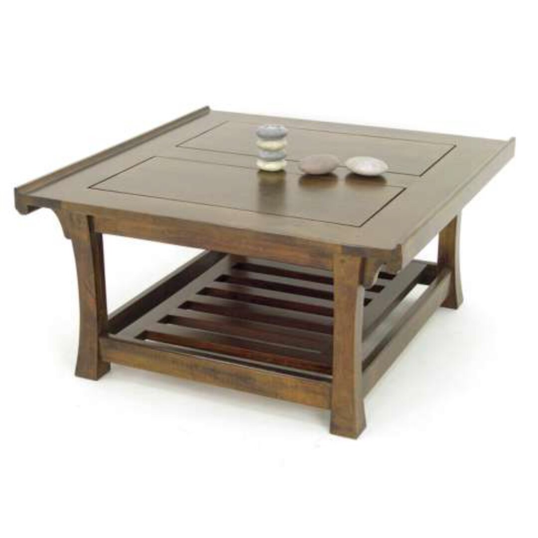 MD8291 Solid wood square coffee table (Low Table)