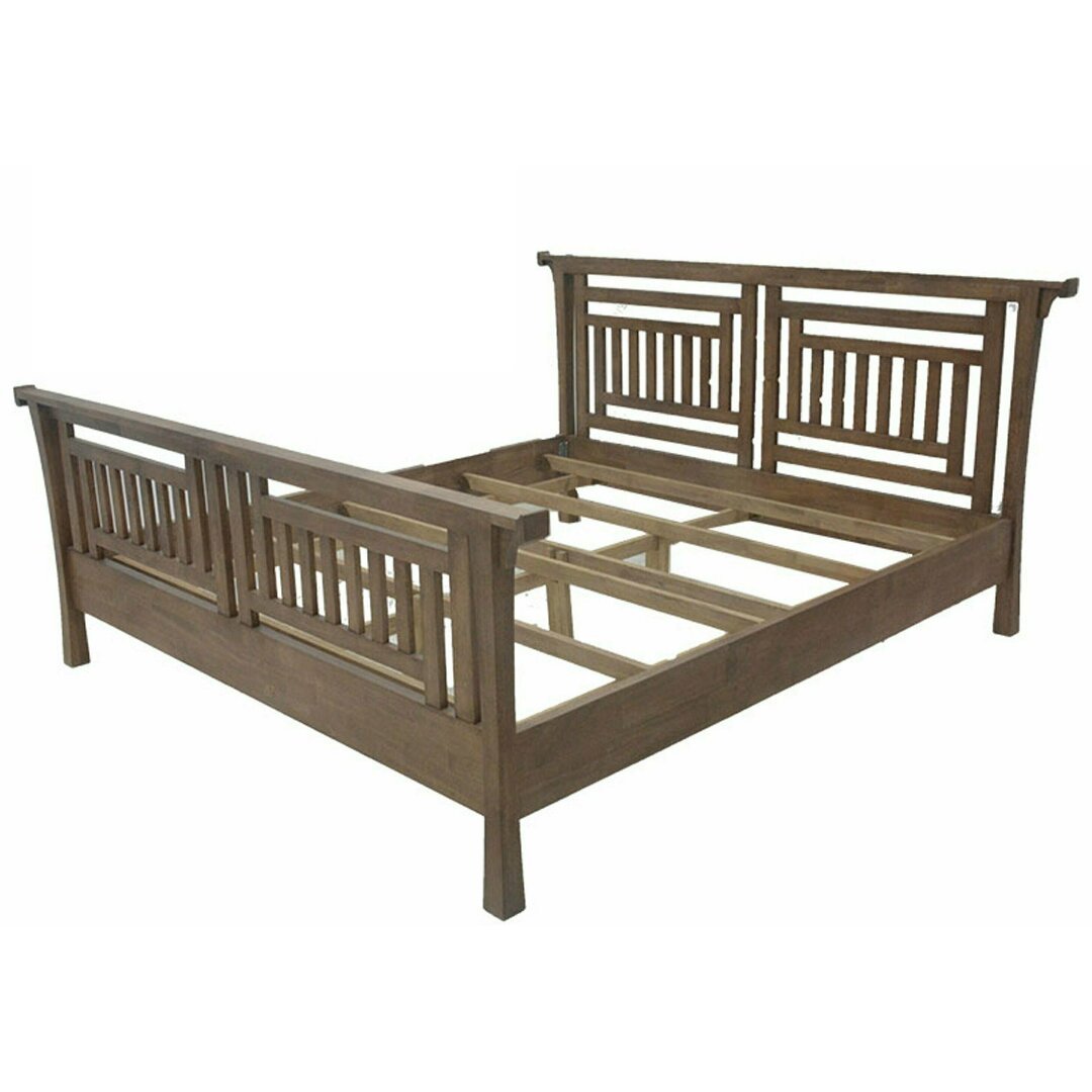 MD8302KF 6-foot Solid Wood Pagoda Bed