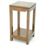 MD8303 Solid wood console table, tall, modern oriental design