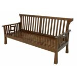 MD8313 Solid wood sofa, contemporary design, 3-seater