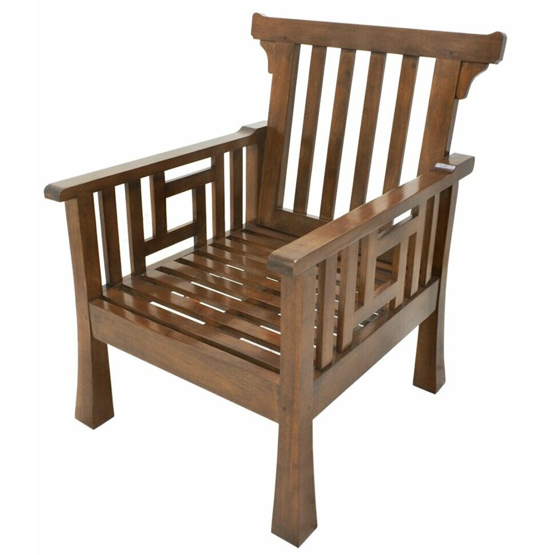 MD8314 Solid wood armchair with a contemporary design