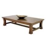 MD8316 Solid wood coffee table, Zen modern style, low design