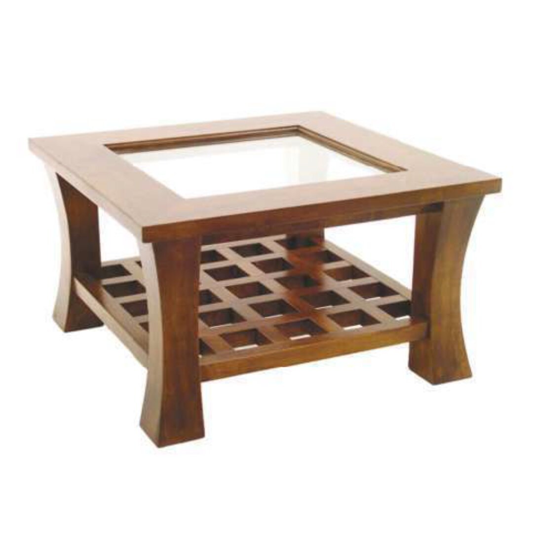 MD8318 Solid wood small square side table/coffee table, Zen style