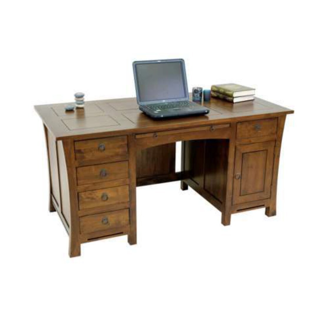 MD8334 Solid wood desk, minimalist design