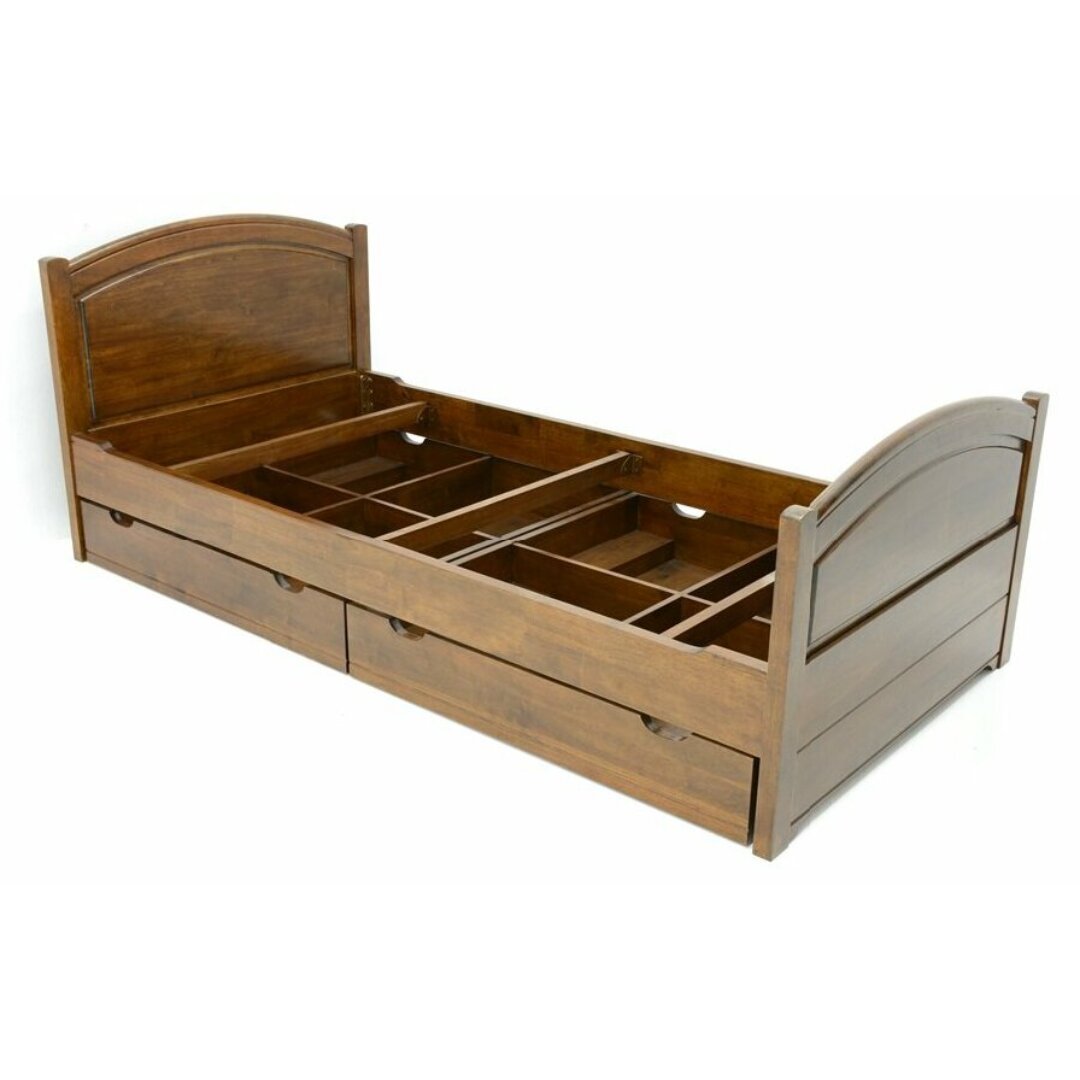 MD8373CF Children's Bed, 3.5 ft, Solid Wood, Classic Design