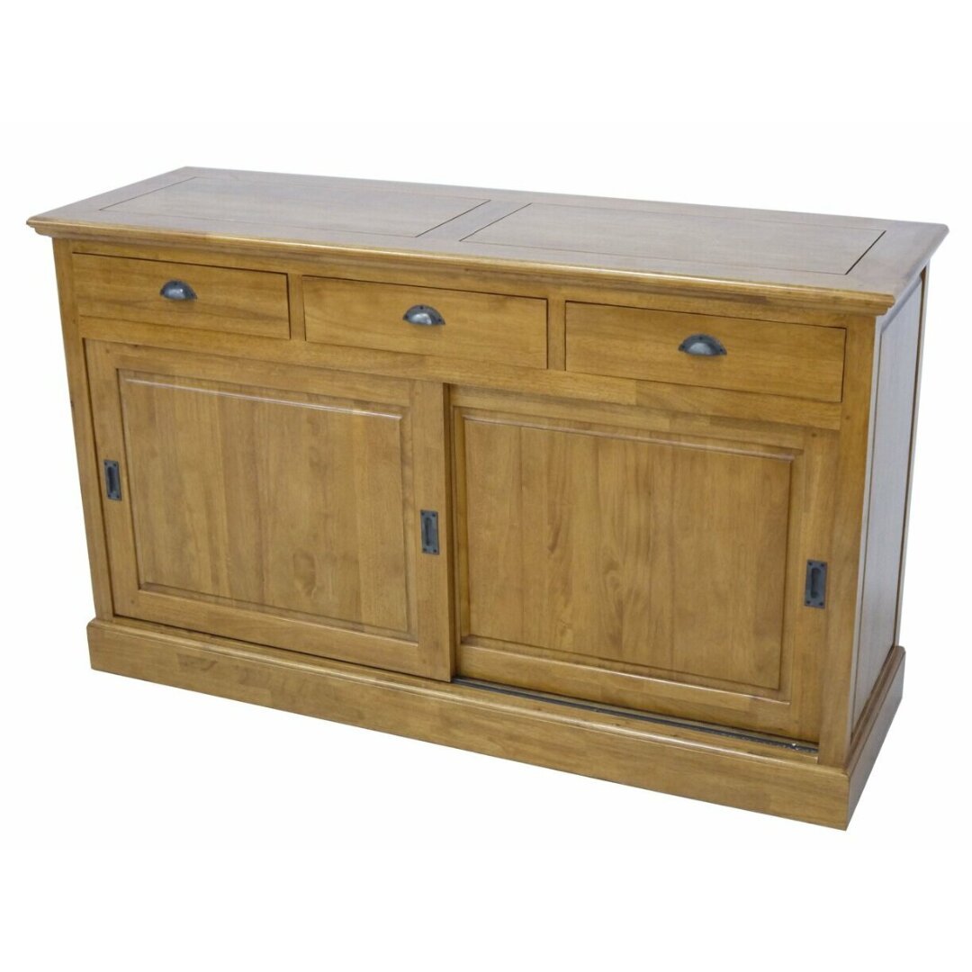MD8381 Long Chest Sideboard with 3 drawers and 2 doors