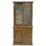 MD8386 Solid Wood Bookcase with 4 Drawers, 2.2 meters high