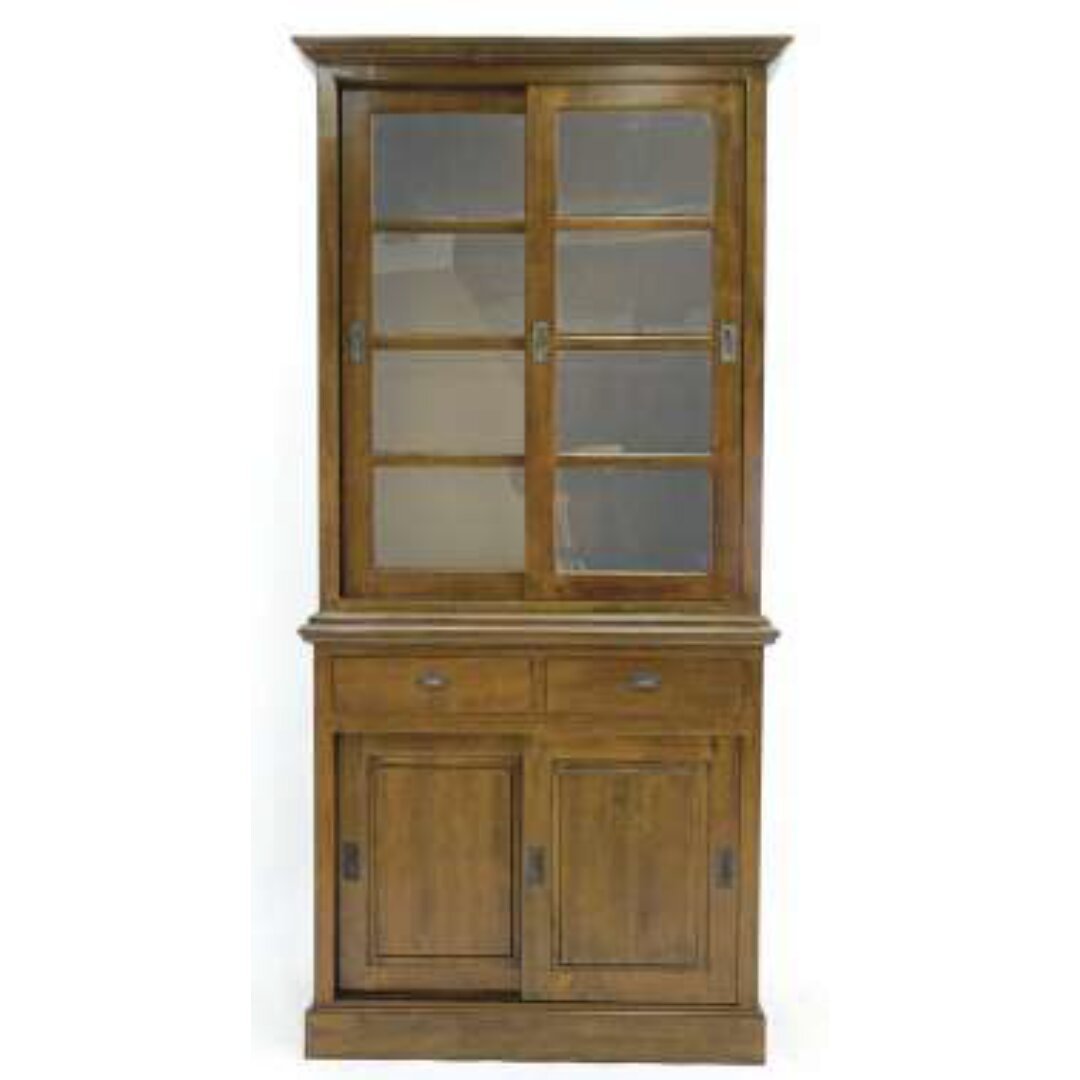 MD8386 Solid Wood Bookcase with 4 Drawers, 2.2 meters high