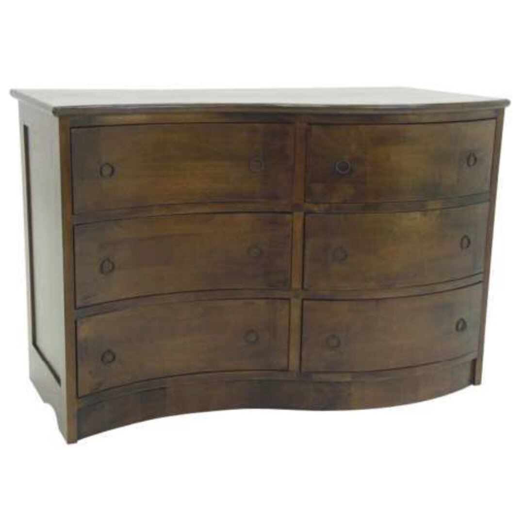 MD8405 Chest of 6 Drawers, Solid wood chest of drawers, sturdy and durable