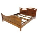 MD8406KT Wooden Complete Bed, 6-foot solid wood bed, stylish design
