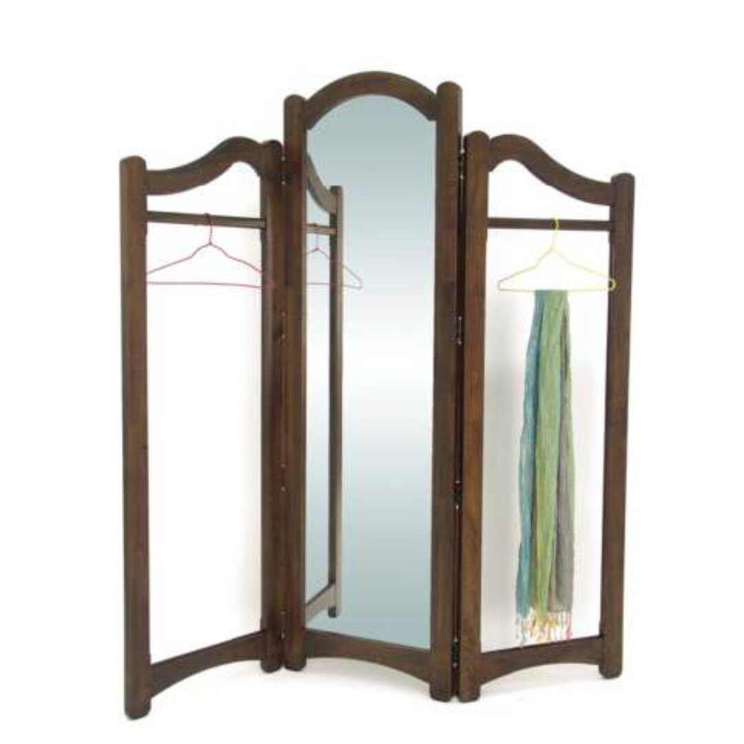 MD8413 MD8413 Wooden Folding Screen, 3-fold solid wood room divider
