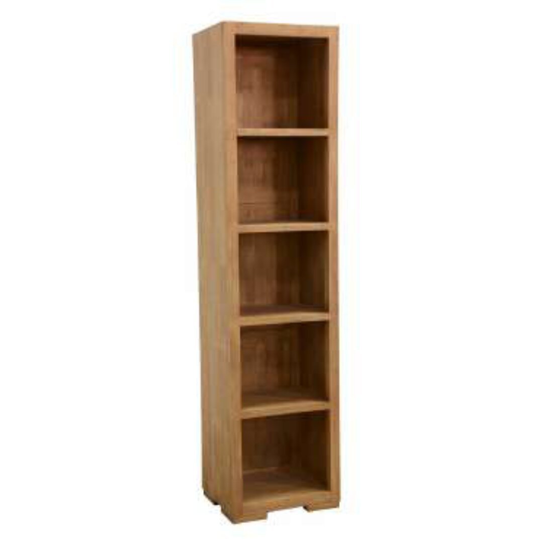 MD8417 Wooden Column Shelf, Tall, solid wood shelf