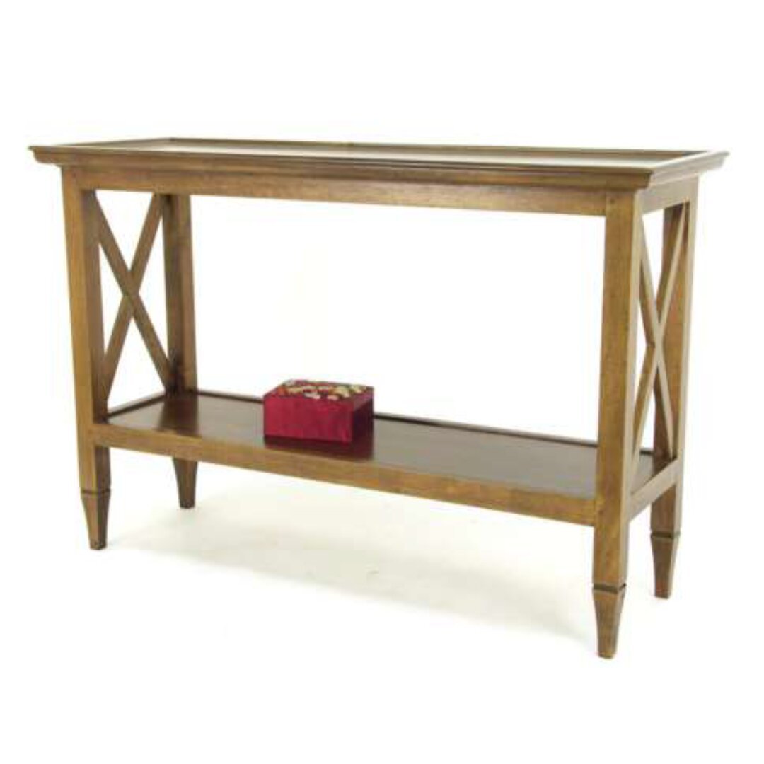 MD8437 Console Table, A sleek and elegant solid wood console table, perfect for displaying decorative items