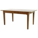 MD8443KD Rectangular Dinner Table, Solid wood rectangular dining table, 6 seats