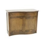 MD8527 Low Dresser, Low, solid wood dresser with 2 doors and 2 drawers