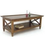 MD8550 Low Table, A luxurious Palatino-designed low table made of real wood