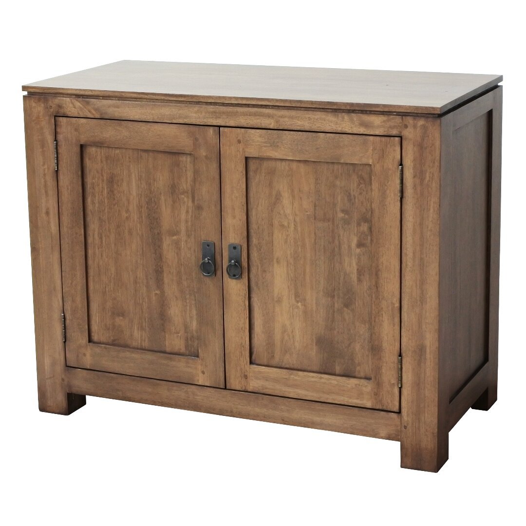 MD8575 Cupboard Cabinet, A luxurious and versatile real wood storage cabinet with two doors, featuring a Hongkong design