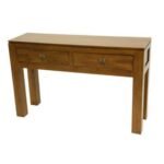 MD8582 Console Table, Real Wood Console Table with 2 Drawers, Hongkong Design