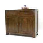 MD8585-1 Sideboard, Solid wood sideboard with 2 doors and 2 drawers (Hongkong design)