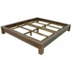 MD8592KF Complete Bed, 6-foot (King Size) Solid Wood Freestanding Bed