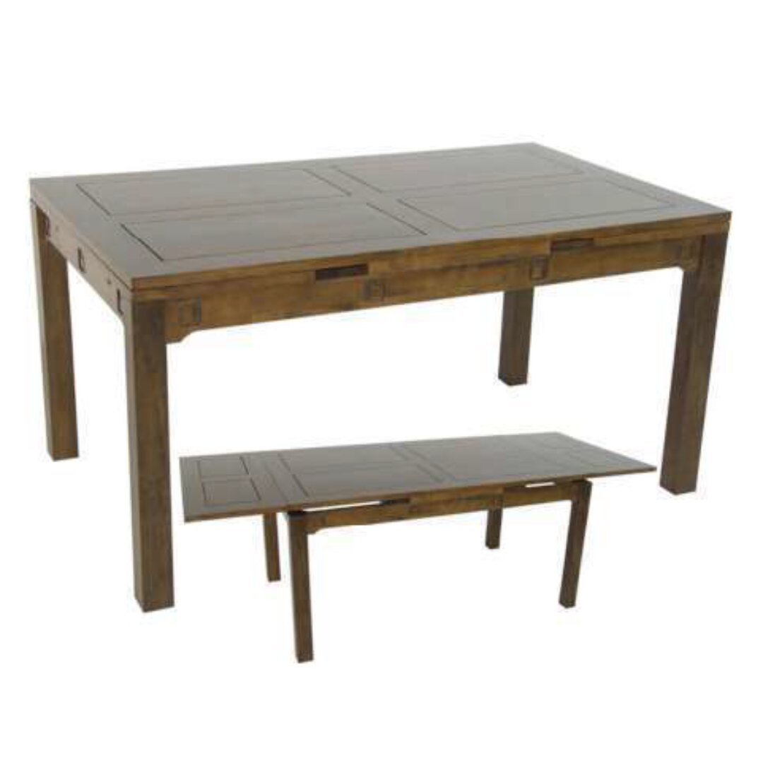 MD8608KD Dining Table, Solid wood dining table for 4-6 people, 150 cm