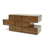 MD8635 Chest of 6 Drawers, Solid wood chest of drawers with a long design