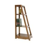 MD8645 Triangular Bookshelf, Solid wood triangular bookshelf