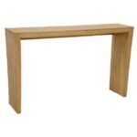 MD8659-2 Console Table, Narrow, solid wood console table, 120 cm long