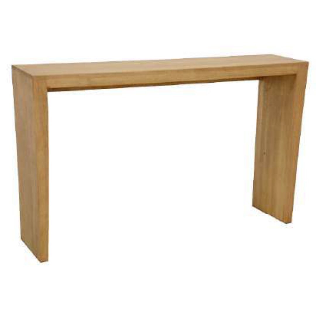 MD8659-2 Console Table, Narrow, solid wood console table, 120 cm long