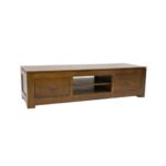 MD8679 TV Cabinet, 150 cm Solid Wood TV Stand