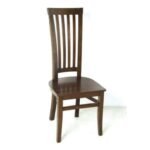 MD8696 Wooden Dining Chair, High-backed dining chair made of real wood