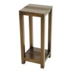 MD8702 Wooden Flower Stand / Console Table, Tall, solid wood flower stand/console table