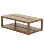 Low Table MD8708, Solid Wood Coffee Table