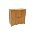 Cupboard 4 Doors MD8713, Solid Wood Storage Cabinet