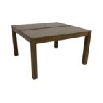 Dining Table MD8717KD, Square solid wood dining table
