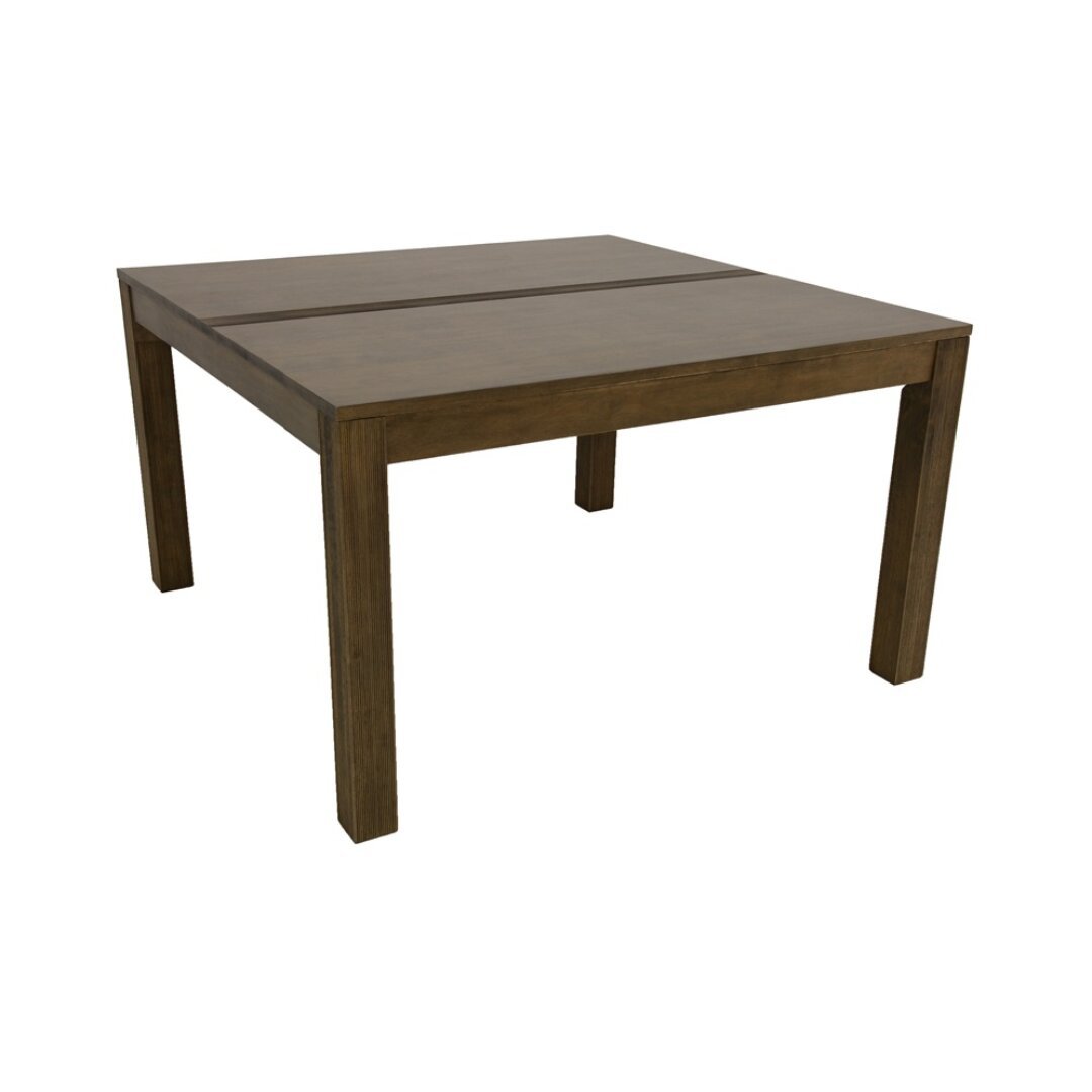 Dining Table MD8717KD, Square solid wood dining table