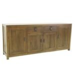 Sideboard 4 Doors 2 Drawers MD8719, Solid Wood Sideboard