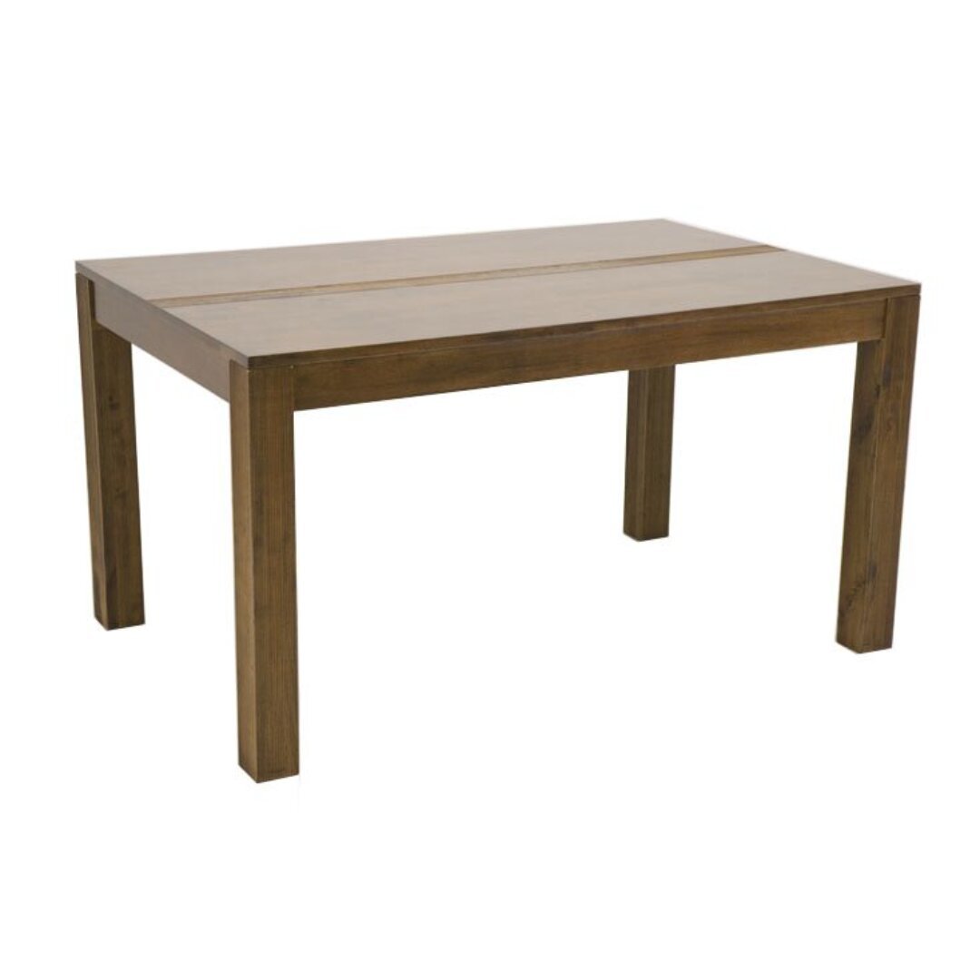 MD8763KD Dining Table "KD", Solid wood dining table with assembled legs, modern design
