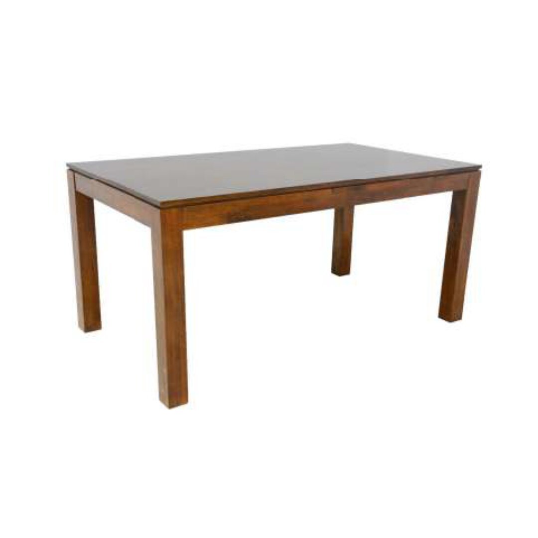 MD8765KD Dining Table "KD", Solid wood dining table with assembled legs, modern design