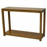 MD8807 Console Table, Solid wood console table with Scandinavian design