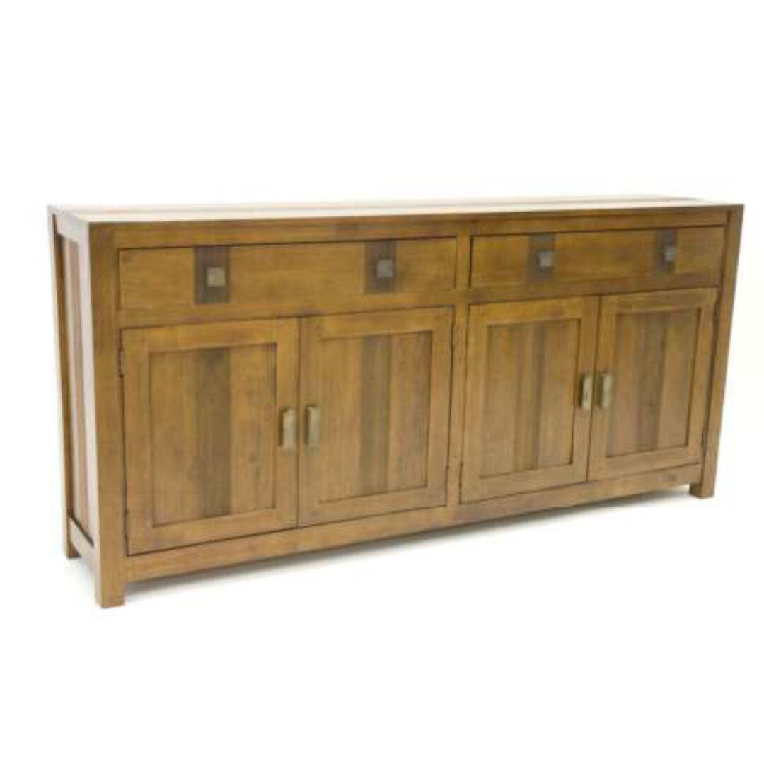 MD8824 Sideboard, Solid wood sideboard with 4 doors and 2 drawers