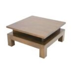 MD8828 Low Table, Square coffee table, solid wood, modern design