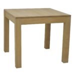 MD8833KD Dining Table, Solid wood dining table, extendable from 85-147 cm