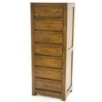 MD8844 Chest of Drawers, 7-drawer tall chest of drawers made of solid wood