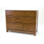 MD8846 Chest of Drawers, 6-drawer solid wood chest with a spacious design