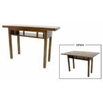 MD8865 Console Table, Solid wood console table with expandable/foldable function and modern design