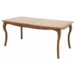 MD8880KD Dining Table, Solid wood dining table, extendable to 240 cm, Florence design