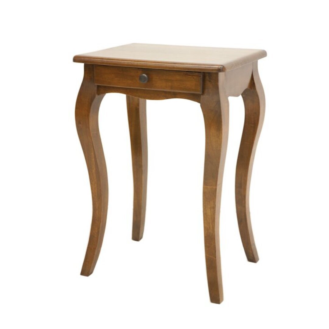 MD8892 Console Table, Solid wood console table with 1 drawer, Florence design
