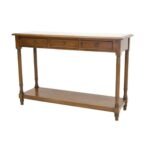 MD8895 Console Table, Solid wood console table with 3 drawers, Paris Collection design